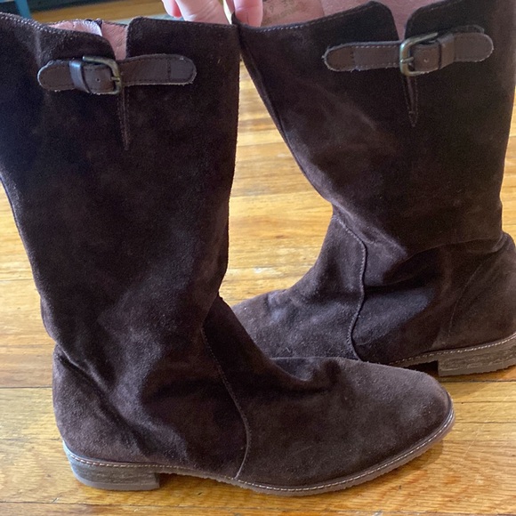 André Assous Brown Suede Boots - Picture 2 of 5